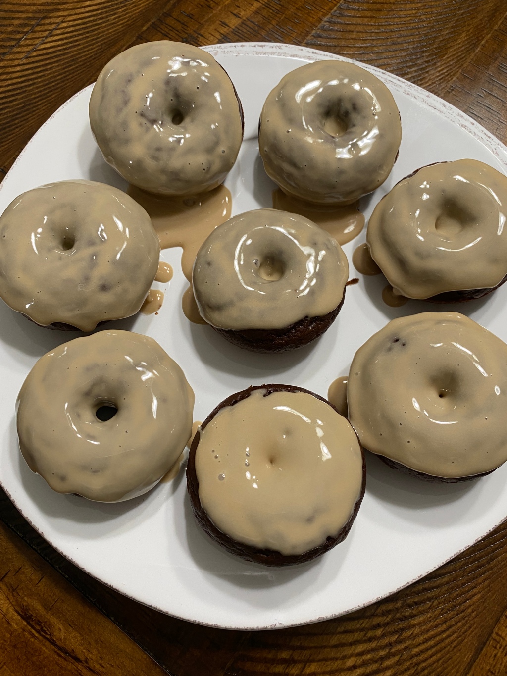 Chocolate Guinness Baked Donuts